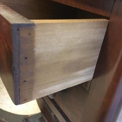 Lot 117 - Antique Extending Side Table
