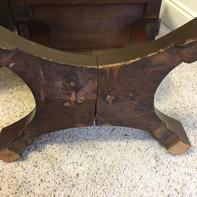 Lot 117 - Antique Extending Side Table