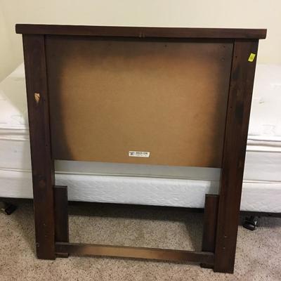 Lot 118 - Twin Headboard & Frame