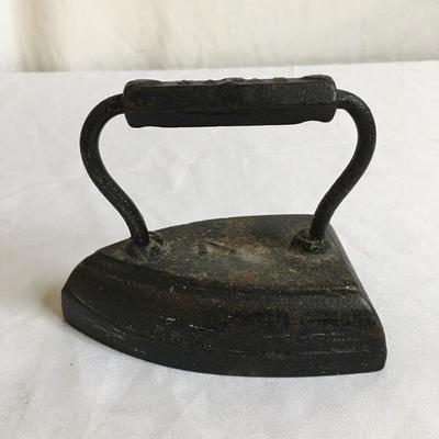 Lot 119 - Vintage Irons & Bells