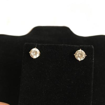 Lot 129 - Diamond  Earrings & More 