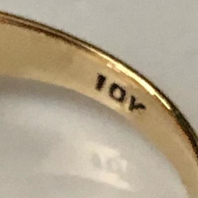 Lot 133 - Trio of 10K Gold Rings