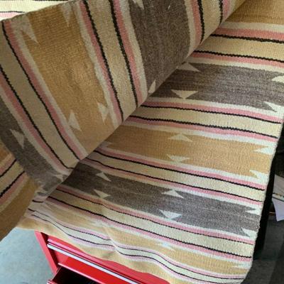 Large vintage Native American blanket 