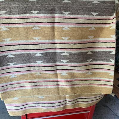 Large vintage Native American blanket 
