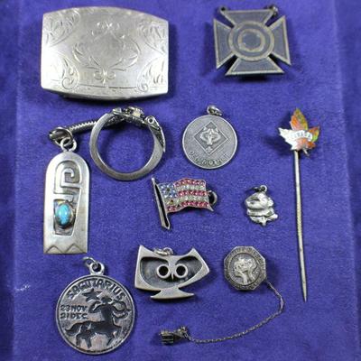 LOT#7: Assorted Stamped Sterling Lot #1