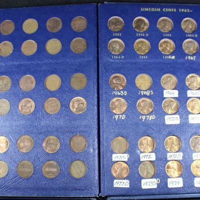 LOT#17: Complete Lincoln Cents Book 1941-1945-S