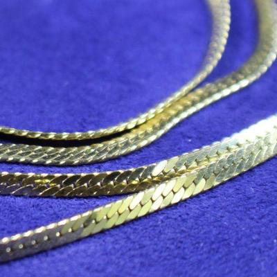 LOT#27: Stamped 14K Gold Italy (Chain)