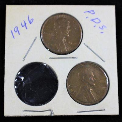 LOT#30: Lincoln Head Cents 1945-1947