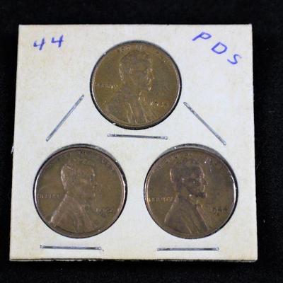 LOT#30: Lincoln Head Cents 1945-1947