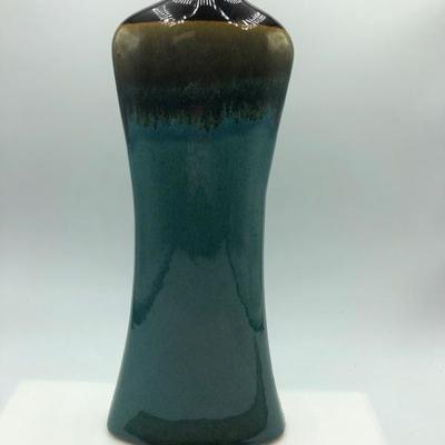 Brown & Teal OmbrÃ© Finish Vase