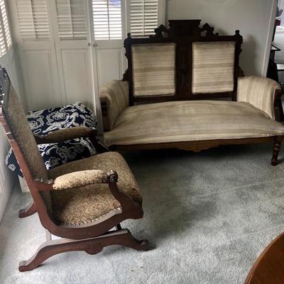 3 Pieces of East Lake Living Room Furniture