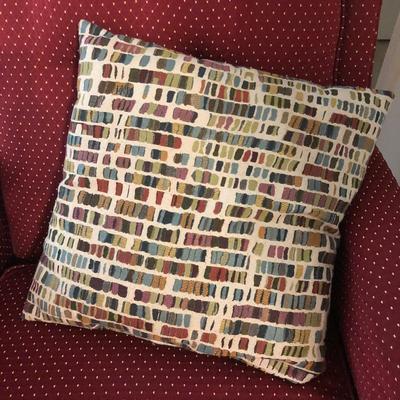 Lot 147 - Red Armchair