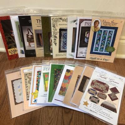 Lot 148 - Quilting Patterns and more