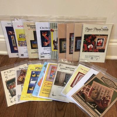 Lot 148 - Quilting Patterns and more
