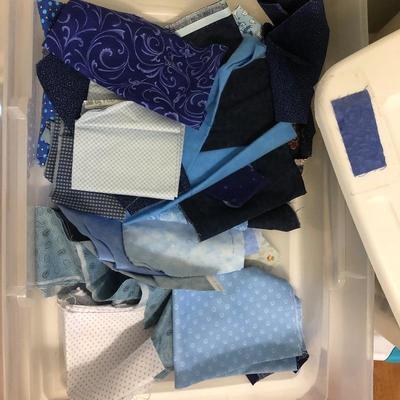 Lot 151 - Miscellaneous Fabrics and Bins