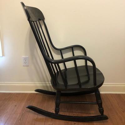 Lot 153 - Black Rocking Chair