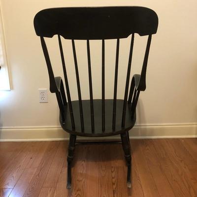 Lot 153 - Black Rocking Chair