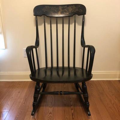 Lot 153 - Black Rocking Chair