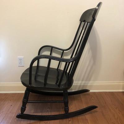 Lot 153 - Black Rocking Chair