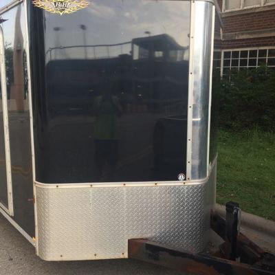 2006 H&H Enclosed Trailer 16' Tandem Axle
