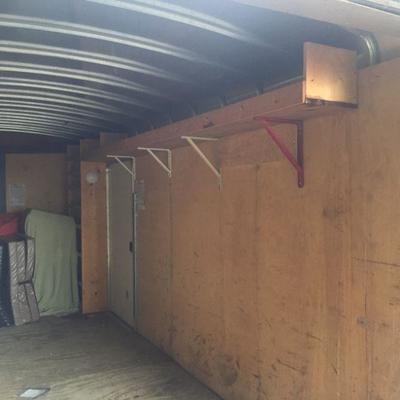 2006 H&H Enclosed Trailer 16' Tandem Axle