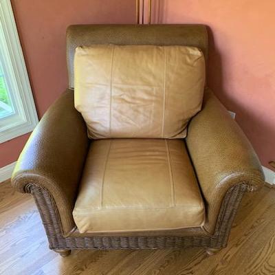 Leather Laguna Chaps Arm Chair $350