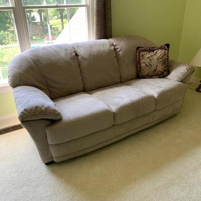 Microfibre Upholsrtered Sofa $345