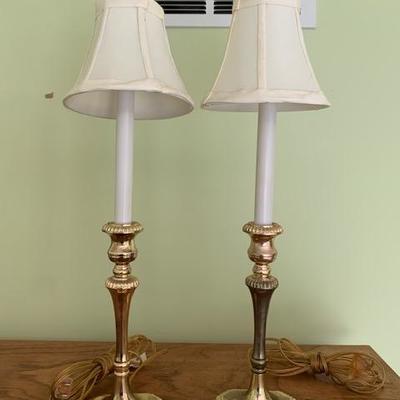 Pair of Tall Lamps $75