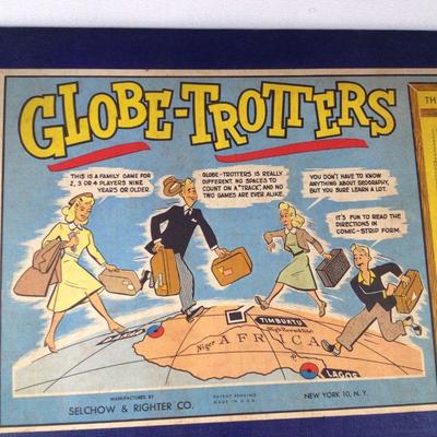 Globe Trotters Game Board