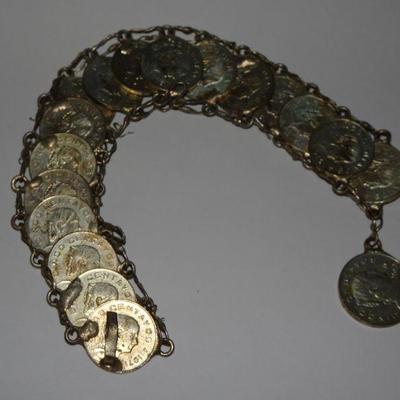 Link Coin Bracelet 