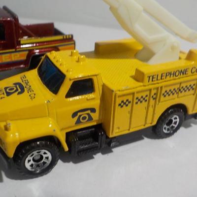3 cool trucks , utility truck, mini pick up,