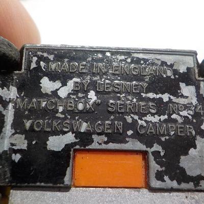 Vintage Match box Camper, tootsie Ford,