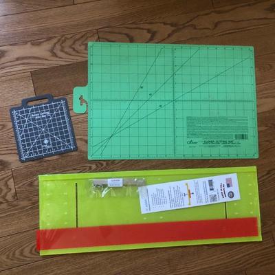 Lot 158 - Sewing Templates and Rulers