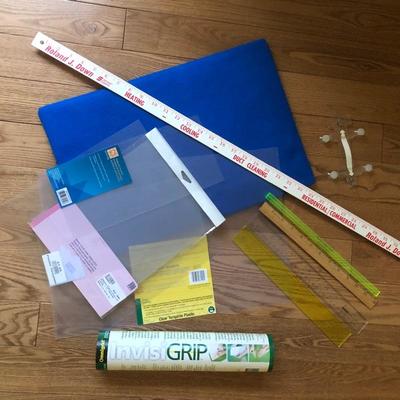 Lot 158 - Sewing Templates and Rulers