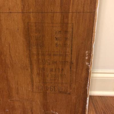 Lot 160 - Vintage Chair and Shelf