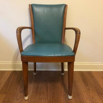 Lot 160 - Vintage Chair and Shelf