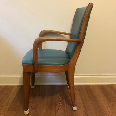 Lot 160 - Vintage Chair and Shelf