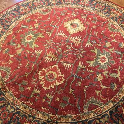 Lot 163 - Circular Area Rug