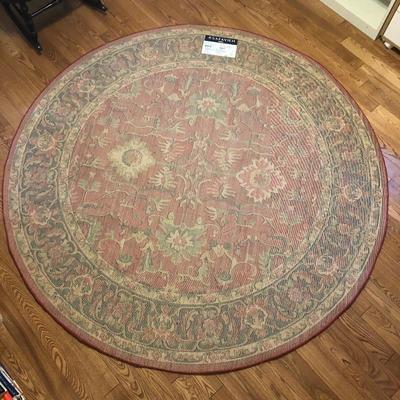 Lot 163 - Circular Area Rug