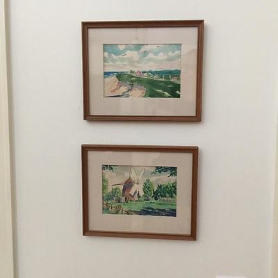 Lot 165 - Harold Durand White Signed Artwork