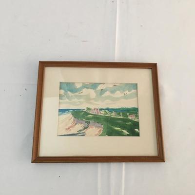 Lot 165 - Harold Durand White Signed Artwork