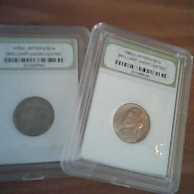 2 1979 AND 1980 5CENT 
