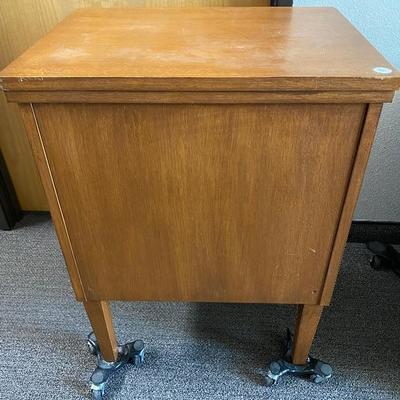 Vintage Pfaff 332 Sewing Machine with Sewing Cabinet