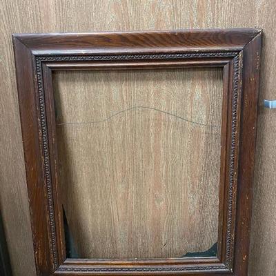 Wood Vintage Picture Frame No Glass or Back