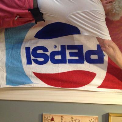 Vintage Pepsi Beach Towel