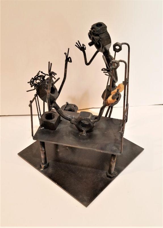 nuts and bolts art figures