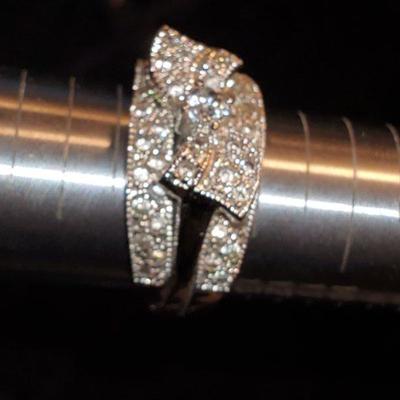 Sterling Bow Ring
