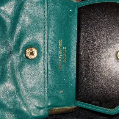Buxton leather coin purse
