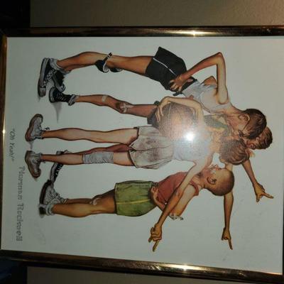 Norman Rockwell "Oh Yeah"