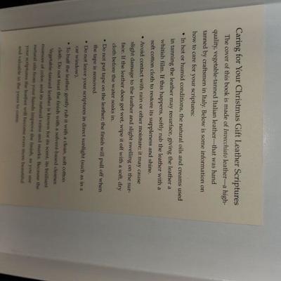 New Leather Bound Scriptures 